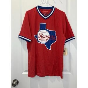 Texas Rangers Deep Red T-Shirt Large